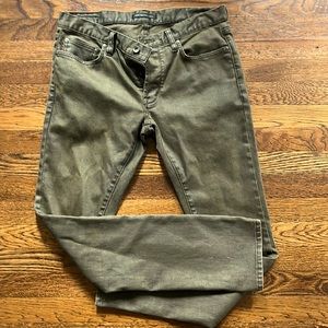 Wight John Varvatos jeans.
